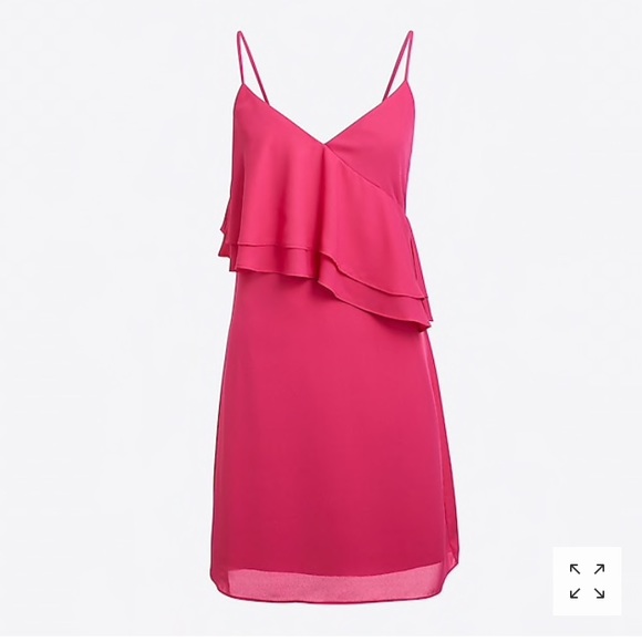 J. Crew Dresses & Skirts - J. Crew Ruffle Front Cami Dress